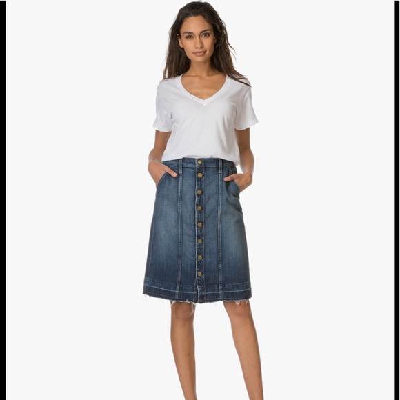 Current Elliot the Short Sally denim skirt - Picture 2 of 10